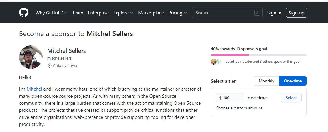 Sponsor a DNN Developer on GitHub Sponsor a DNN Developer on GitHub
