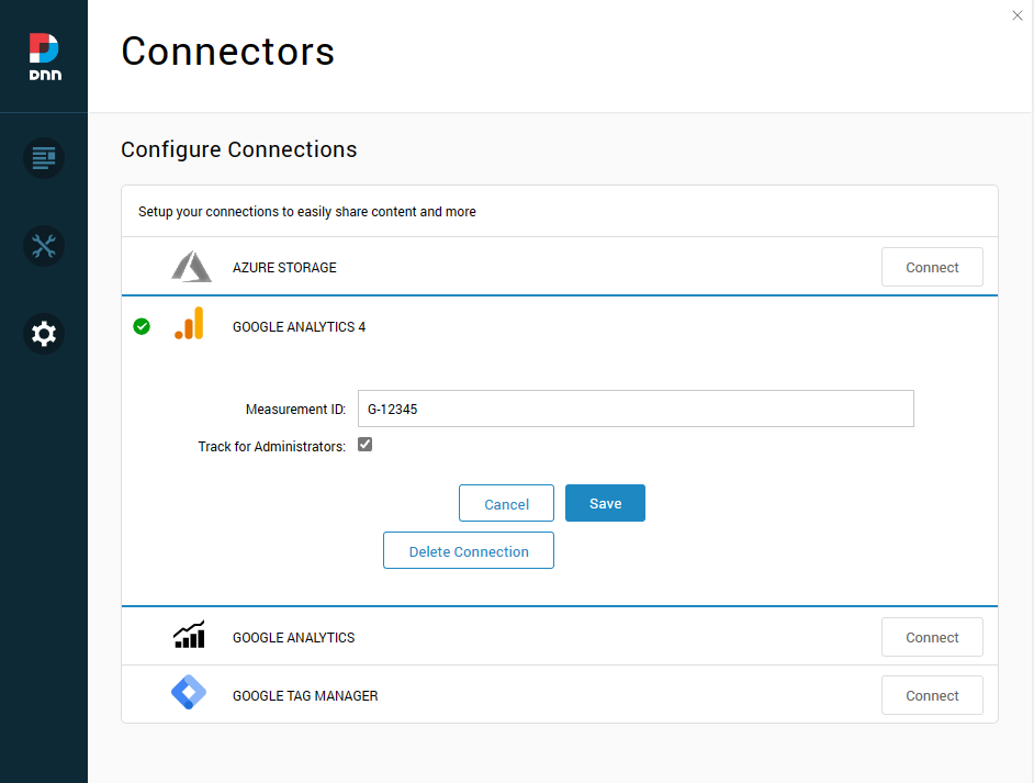 NEW Google Analytics 4 Connector