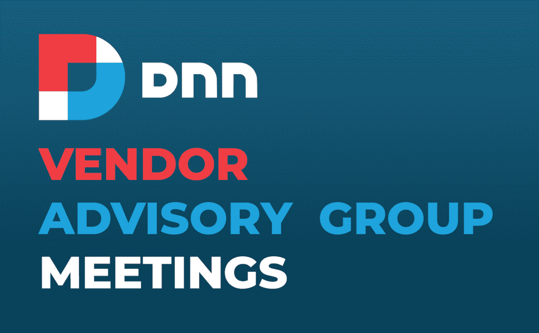 Vendor Technology Group Meetings