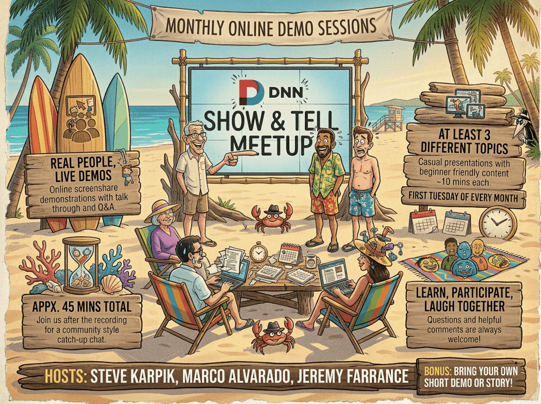 DNN Show & Tell Meetup